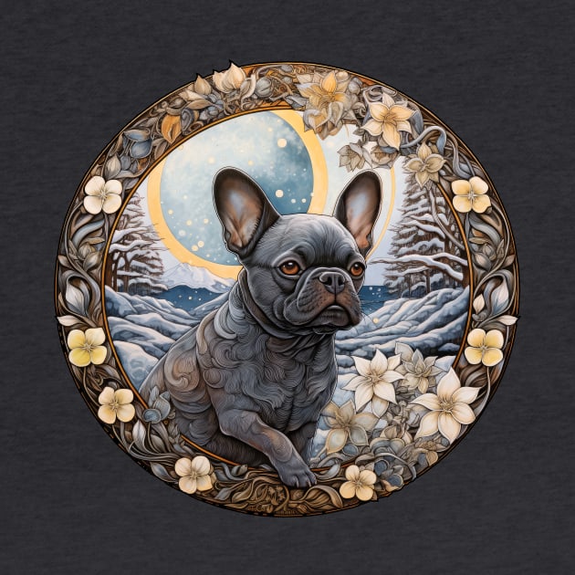 Artistic Frenchie Illustration by You Had Me At Woof